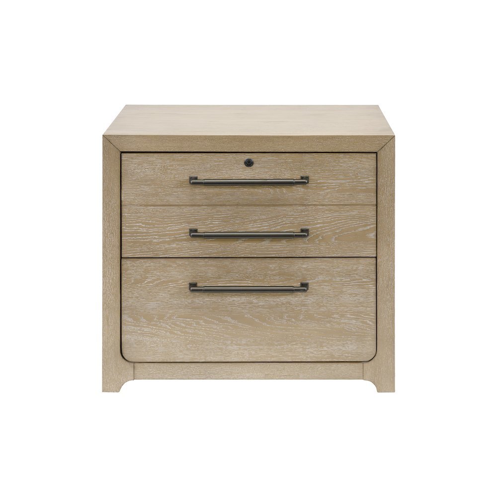 Modern Wood Filing Cabinet With Drawers, Decorative Wooden File Cabinet