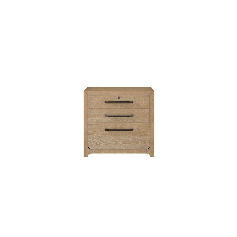 Modern Wood Filing Cabinet With Drawers, Decorative Wooden File Cabinet