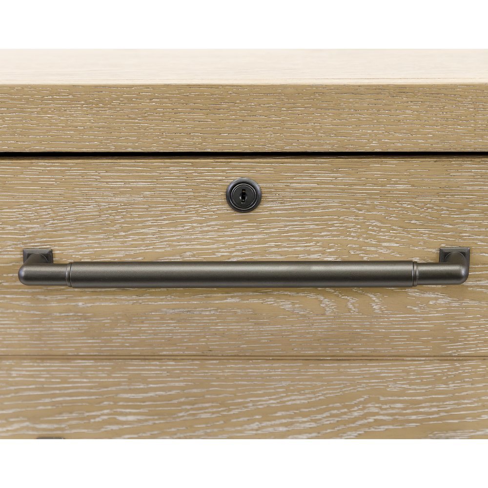 Modern Wood Filing Cabinet With Drawers, Decorative Wooden File Cabinet
