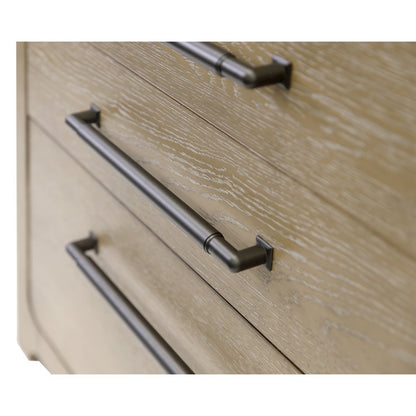 Modern Wood Filing Cabinet With Drawers, Decorative Wooden File Cabinet