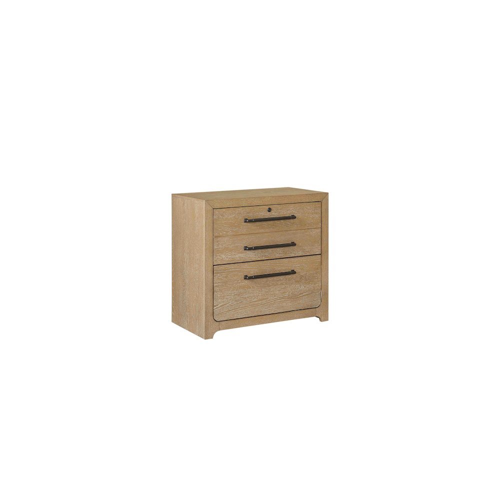 Modern Wood Filing Cabinet With Drawers, Decorative Wooden File Cabinet