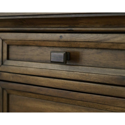 Executive Desk With Drawers and File Storage for Professional Offices