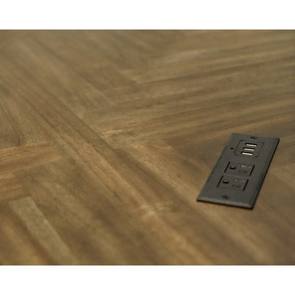 Executive Desk With Drawers and File Storage for Professional Offices