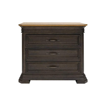 Wood Filing Cabinet with Drawers, Decorative Wooden Filing Cabinet
