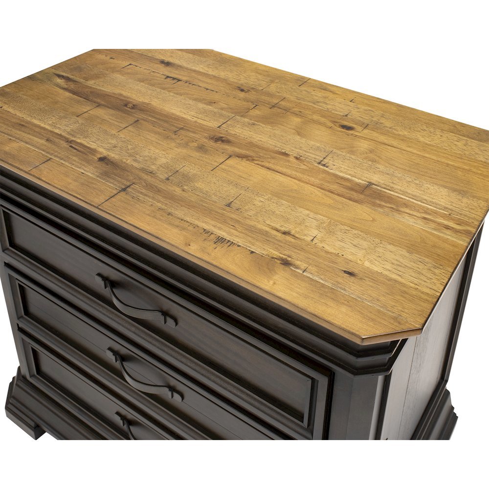 Wood Filing Cabinet with Drawers, Decorative Wooden Filing Cabinet