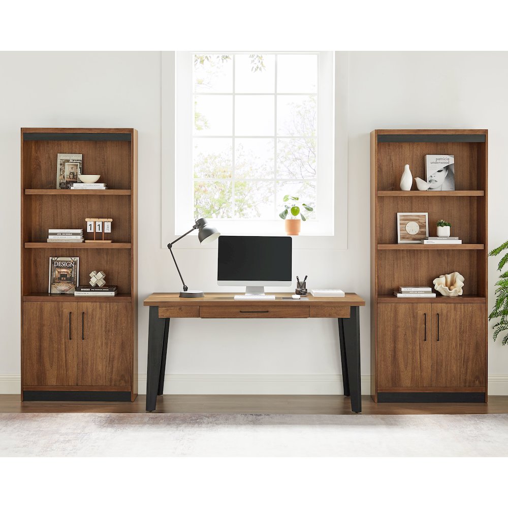 Avery Wood Lower Doors Bookcase