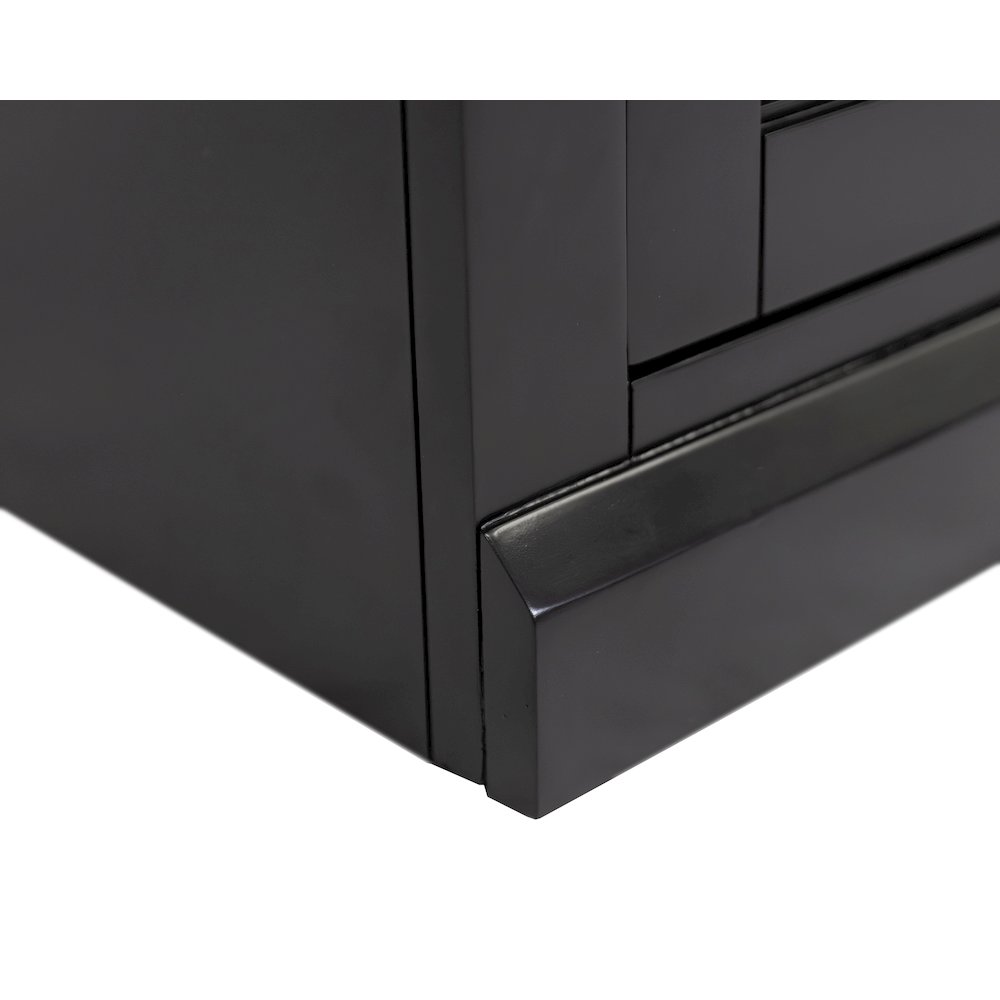 Modern Wood Lower Doors Bookcase, Office Bookcase, Office Shelving