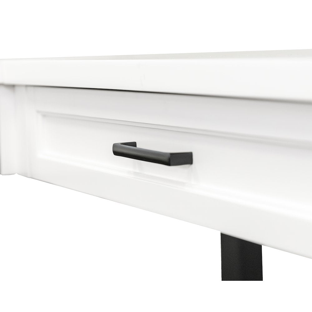 Abby Electric Sit/Stand L-Desk and Return