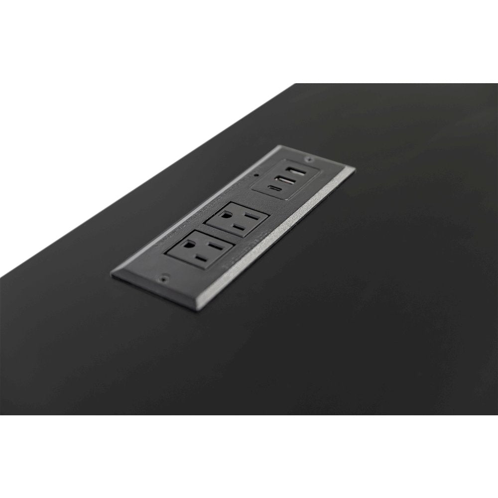 Modern Wood L-Desk & Return, Writing Table & Return, Office Desk & Return