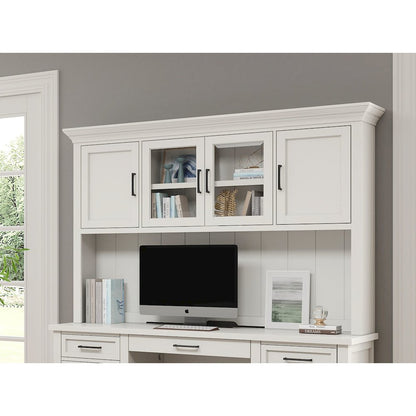 Abby Wood Hutch With Doors, Storage Hutch