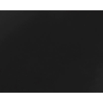 Modern Wood Desk, Office Writing Table, Credenza, Fully Assembled, Black