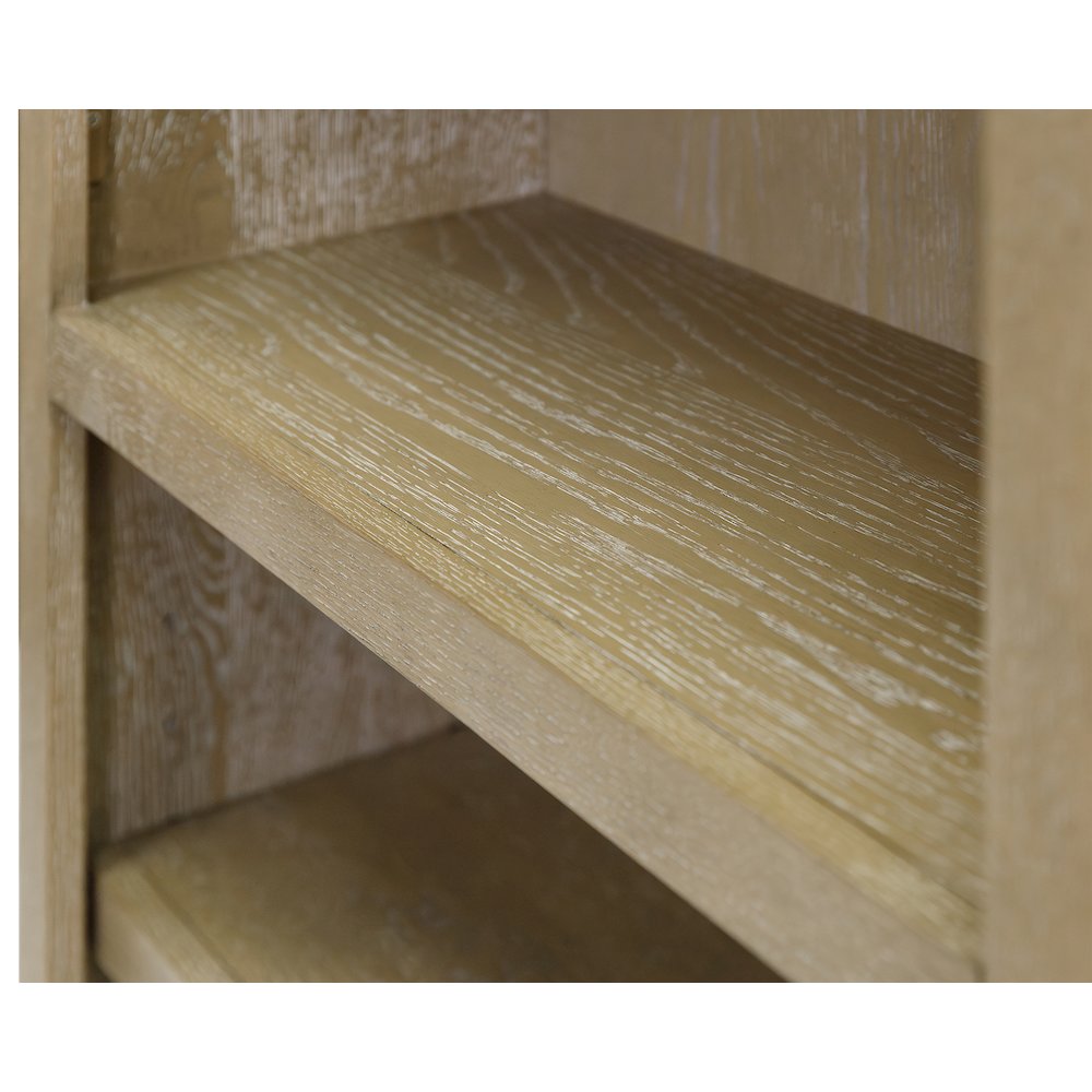 Canyon Drive Wood Open Bookcase, Fully Assembled