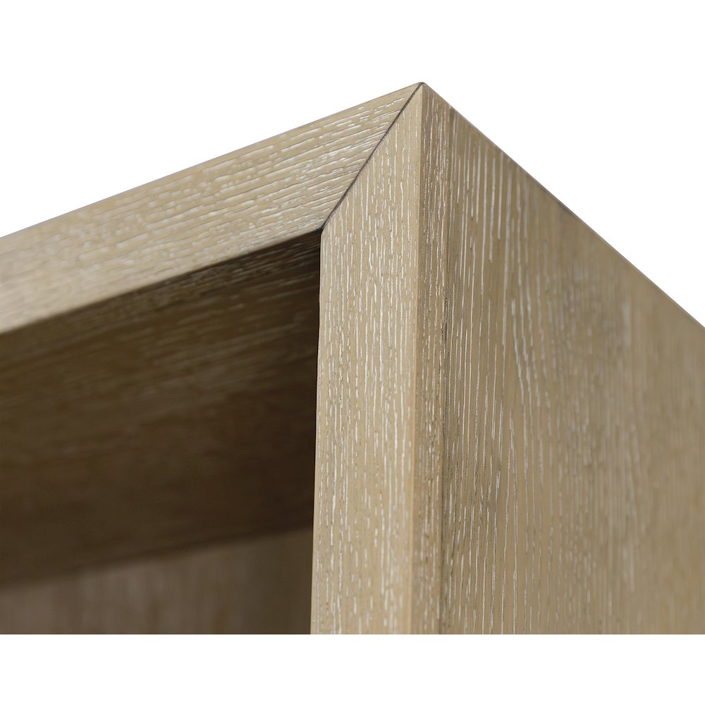 Canyon Drive Wood Open Bookcase, Fully Assembled