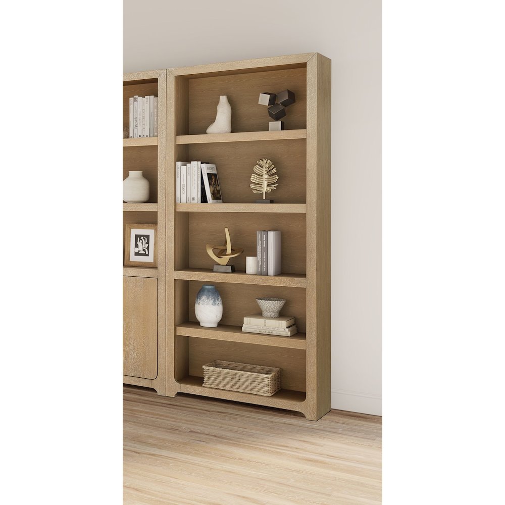 Canyon Drive Wood Open Bookcase, Fully Assembled