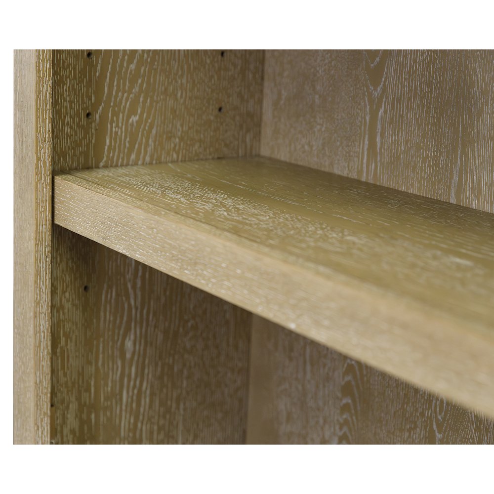 Canyon Drive Wood Bookcase with Doors, Fully Assembled