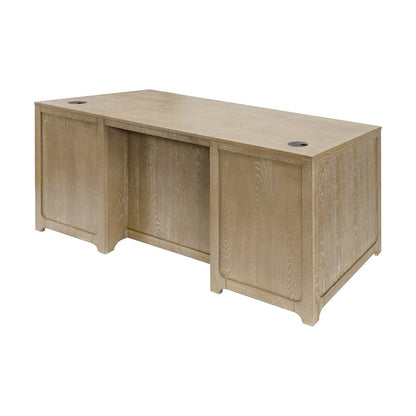 Canyon Drive Wood Double Pedestal Executive Desk