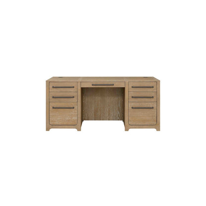 Canyon Drive Wood Double Pedestal Executive Desk
