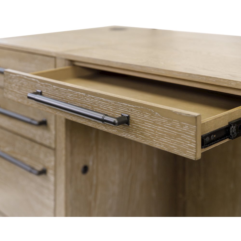 Canyon Drive Wood Double Pedestal Executive Desk