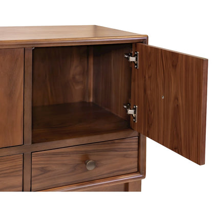 Wood Sideboard, Dining Storage, TV Stand, Entertainment Console, Brown