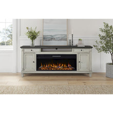 Hartford Fireplace Console 76 " Fully Assembled, White