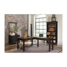 Hartford Wood Open L-Desk and Return, Writing Table and Return