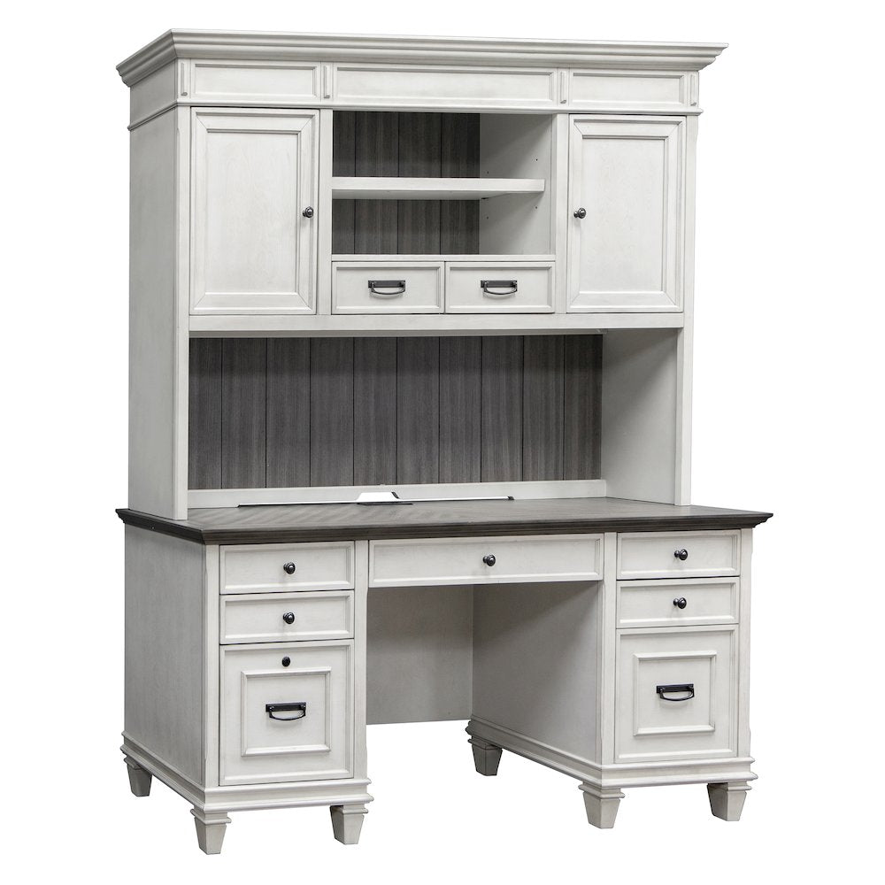 Hartford Wood Credenza, White