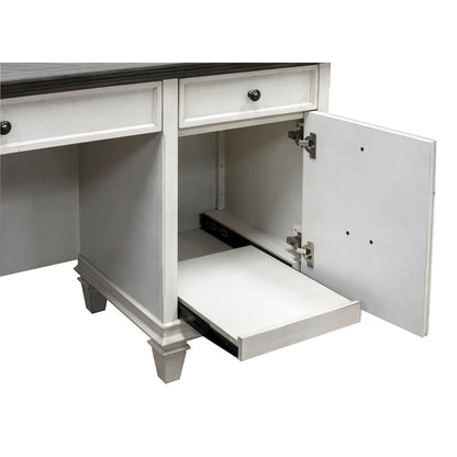 Hartford Wood Credenza, White