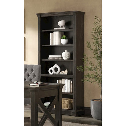 Kingston Wood Open Bookcase, Fully Assembled