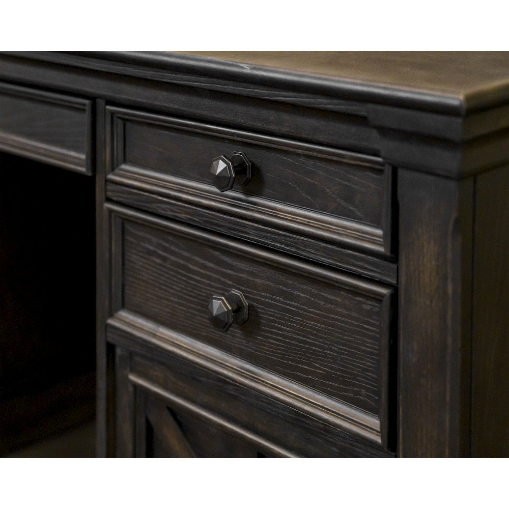Kingston Traditional Credenza, Dark Brown