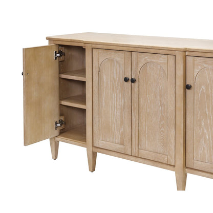 Laurel Wood Console, Wood Accent Cabinet, Fully Assembled