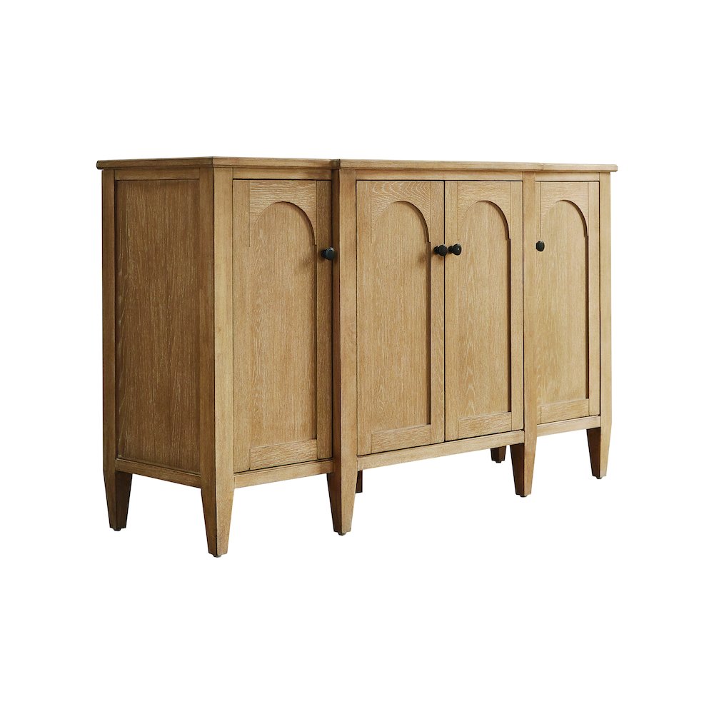 Laurel Wood Console, Wood Accent Cabinet, Fully Assembled