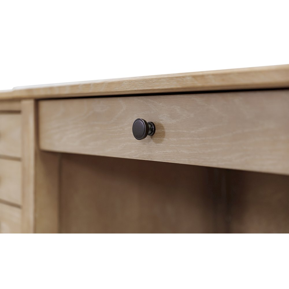 Laurel Wood Credenza, Wood Office Desk