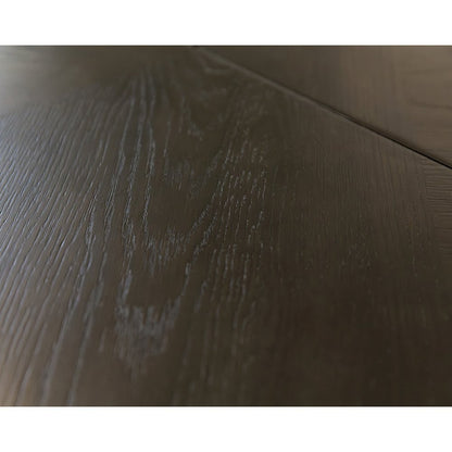 Montclair Modern Wood Counter Height Kitchen Dining Table, Black