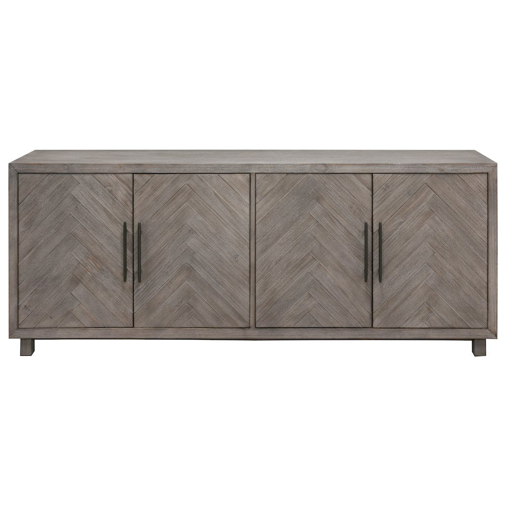 Palisades 80" Four Door TV Console