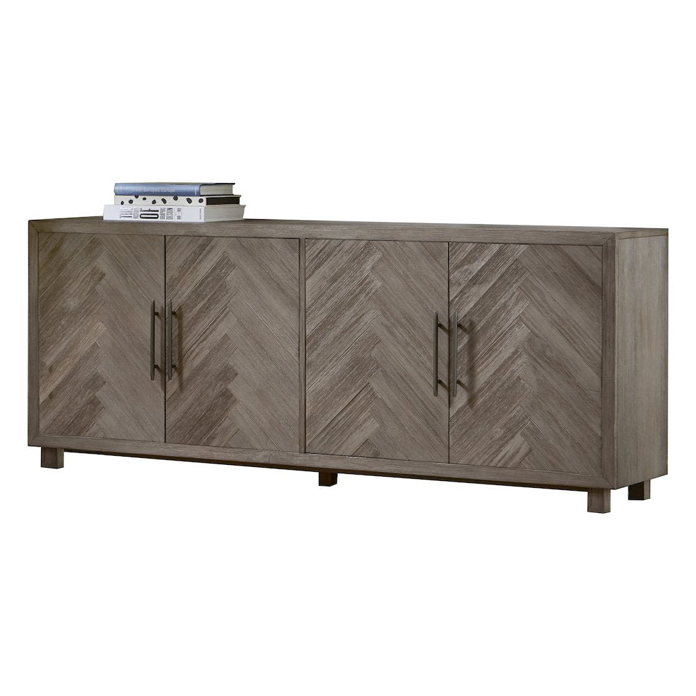 Palisades 80" Four Door TV Console