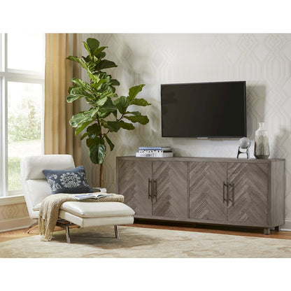 Palisades 80" Four Door TV Console
