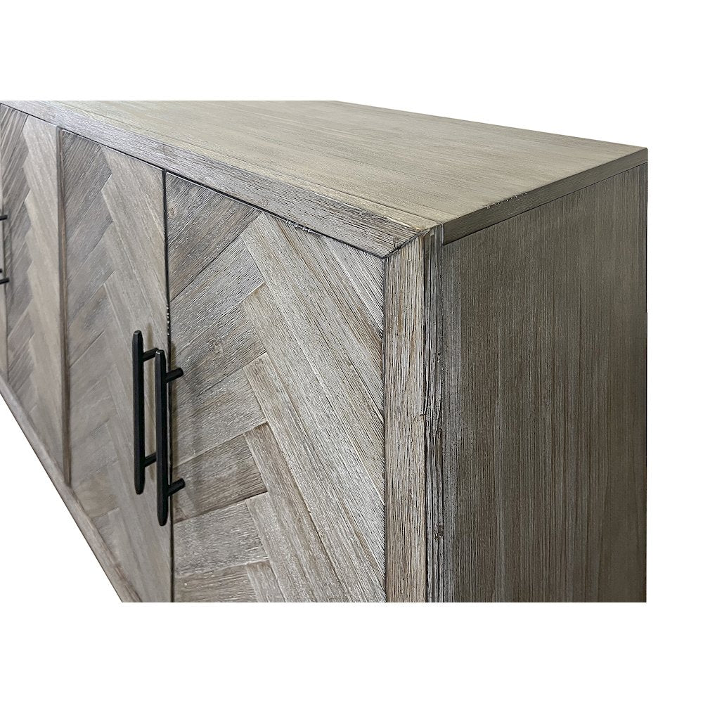 Palisades 90" Six Door TV Console