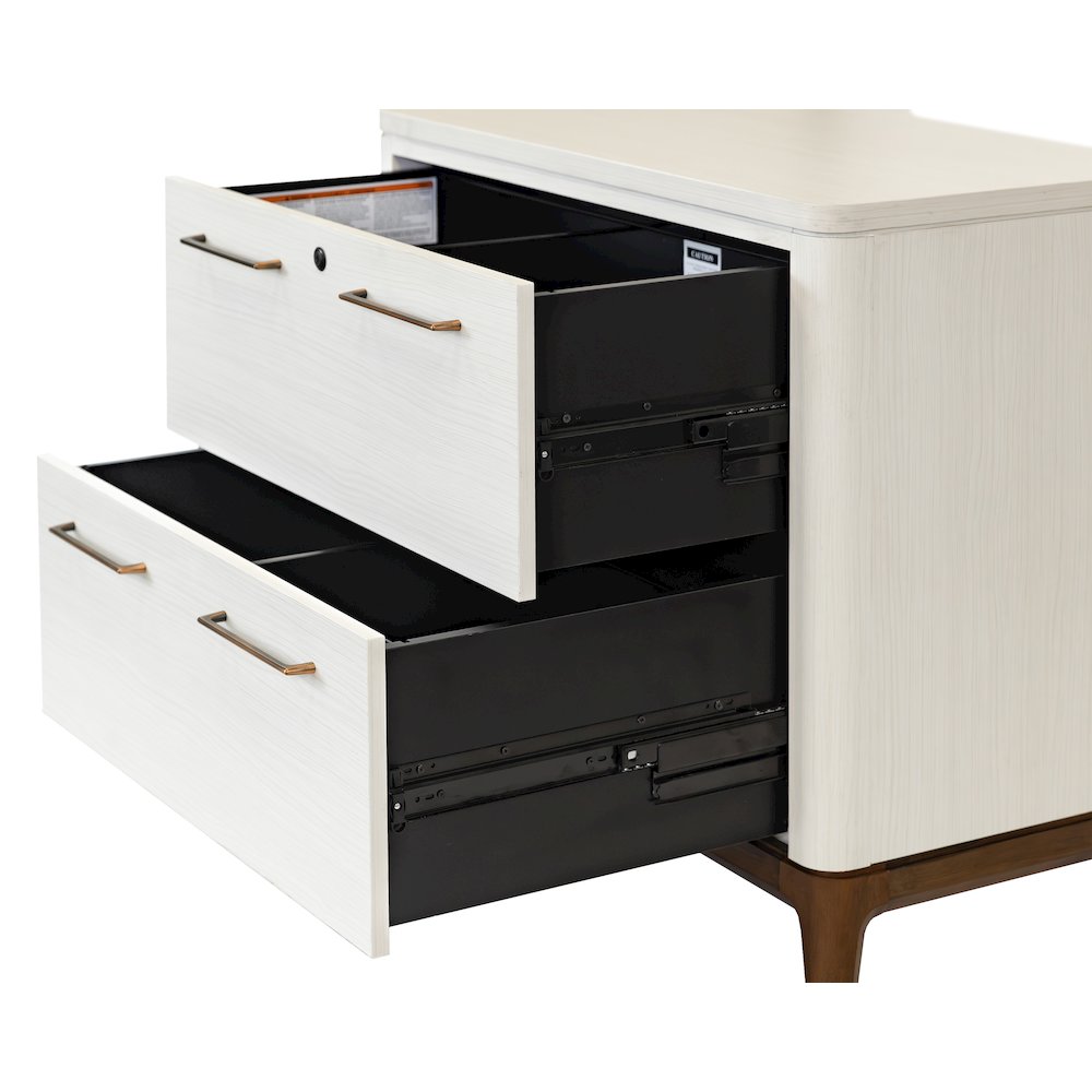 Contemporary Laminate Wood Lateral File, Office Storage File Drawer