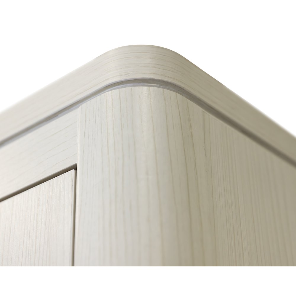 Contemporary Laminate Wood Hutch With Doors, Storage Hutch, Office Storage
