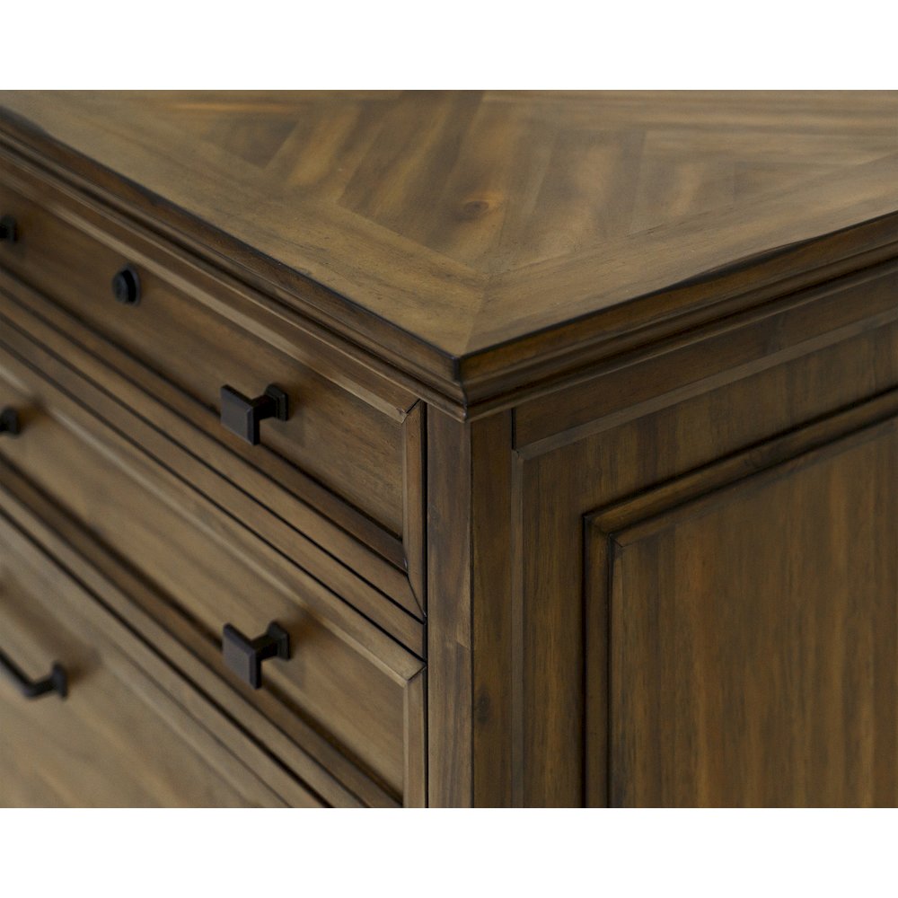 Porter Lateral File, Storage File Drawer, Brown