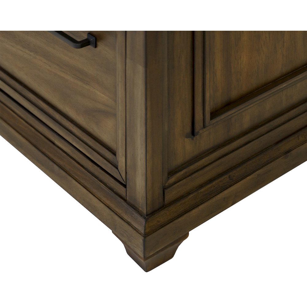 Porter Lateral File, Storage File Drawer, Brown
