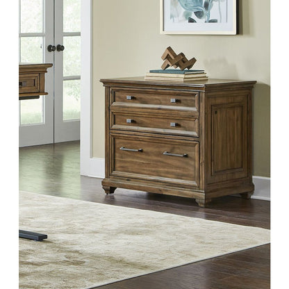Porter Lateral File, Storage File Drawer, Brown