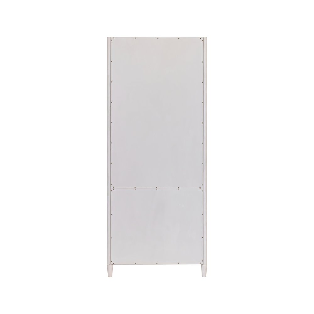 Wood Open Bookcase, Office Shelving, Storage Cabinet, Fully Assembled, White