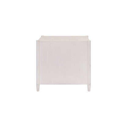Wood Lateral File, Office Storage File Drawer, Locking Drawer, Assembled, White