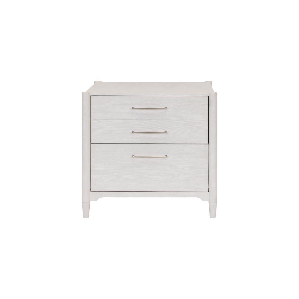 Wood Lateral File, Office Storage File Drawer, Locking Drawer, Assembled, White