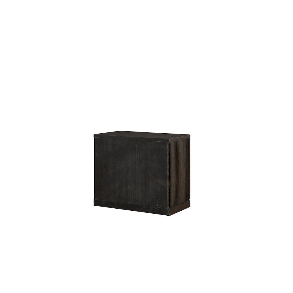 Tulane Wood Lateral File With Legal/Letter File Drawer, Brown