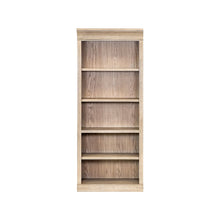 Traditional Wood Open Bookcase, Office Storage