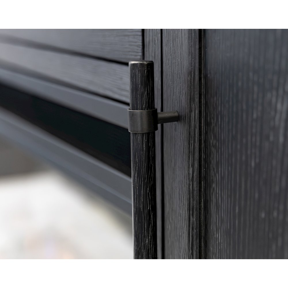 Transitional 80" Fireplace Console, Entertainment Storage, TV Stand