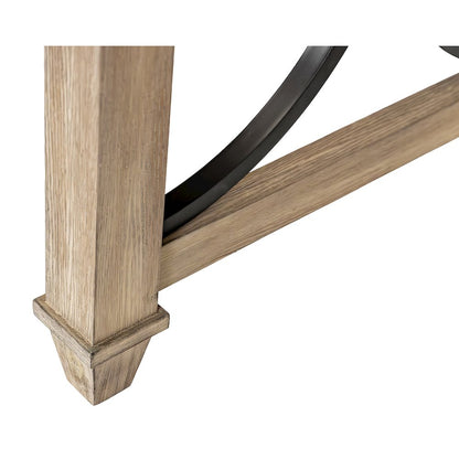 Traditional Wood Writing Desk, Office Table with Drawers