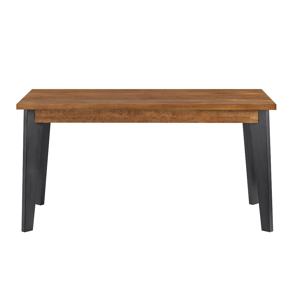 Avery Modern Writing Desk, Rich Medium Brown